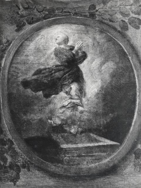 A. Villani e Figli — Pietro Faccini. Assunzione della Vergine. Quarto Inferiore (Bo) - Parrocchiale — particolare